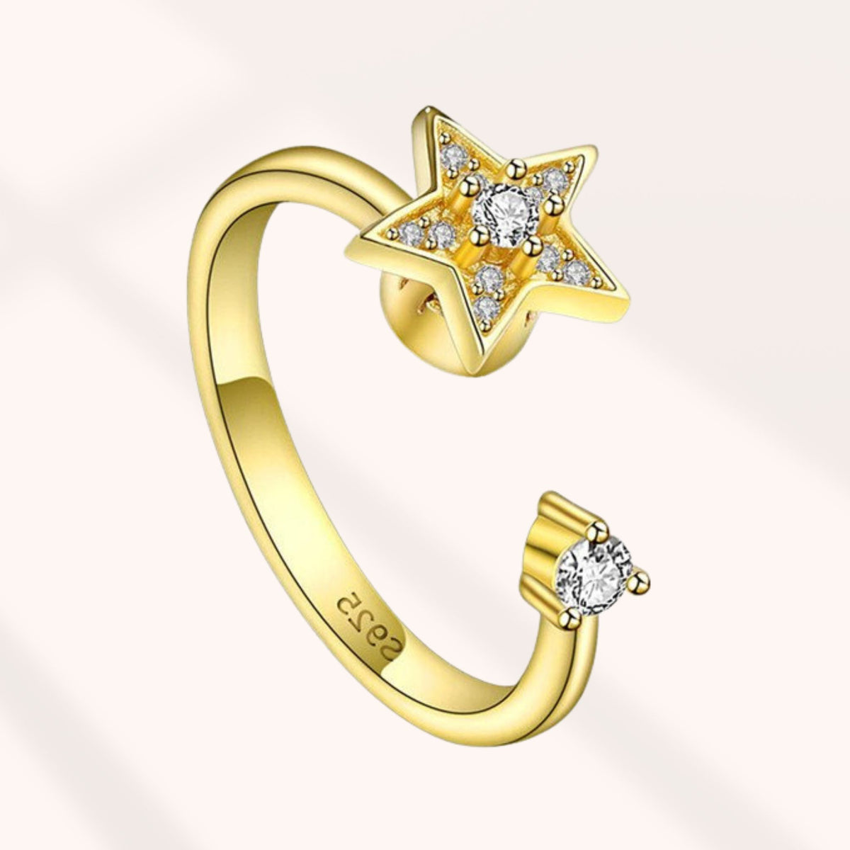 Bague Anti-Stress, d'Anxiété - Star®
