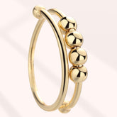 Bague Anti-Stress, d'Anxiété - Gold Ball®