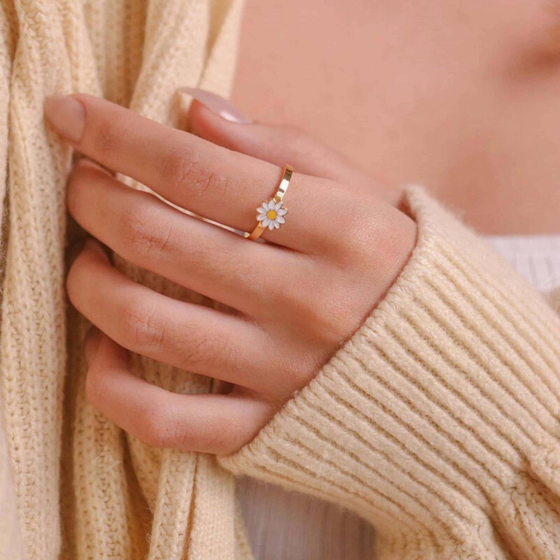 Bague Anti-Stress, d'Anxiété - Marguerite®